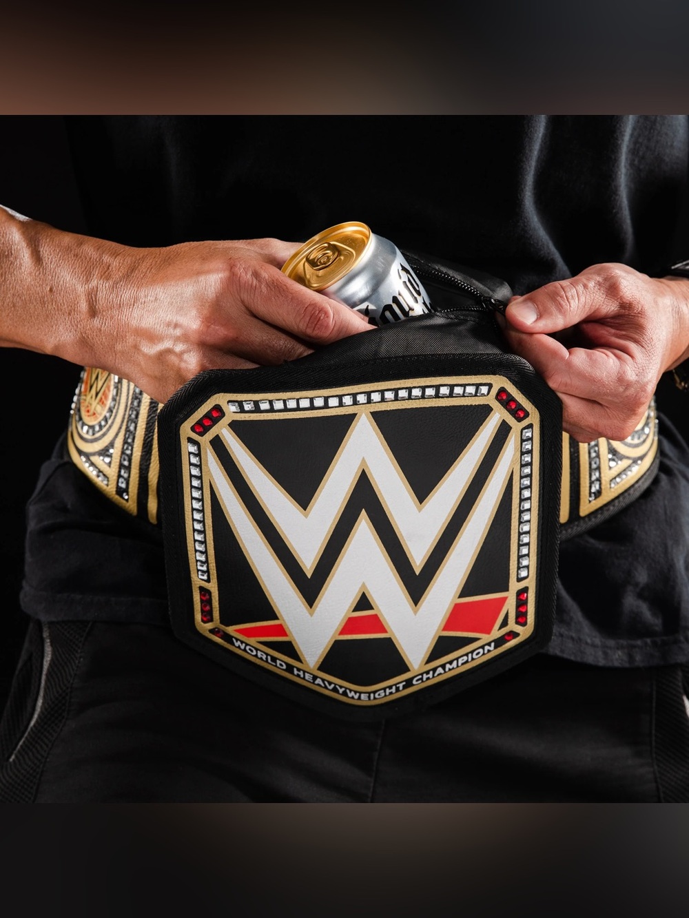 WWE X Igloo Championship Belt Fanny Pack Cooler